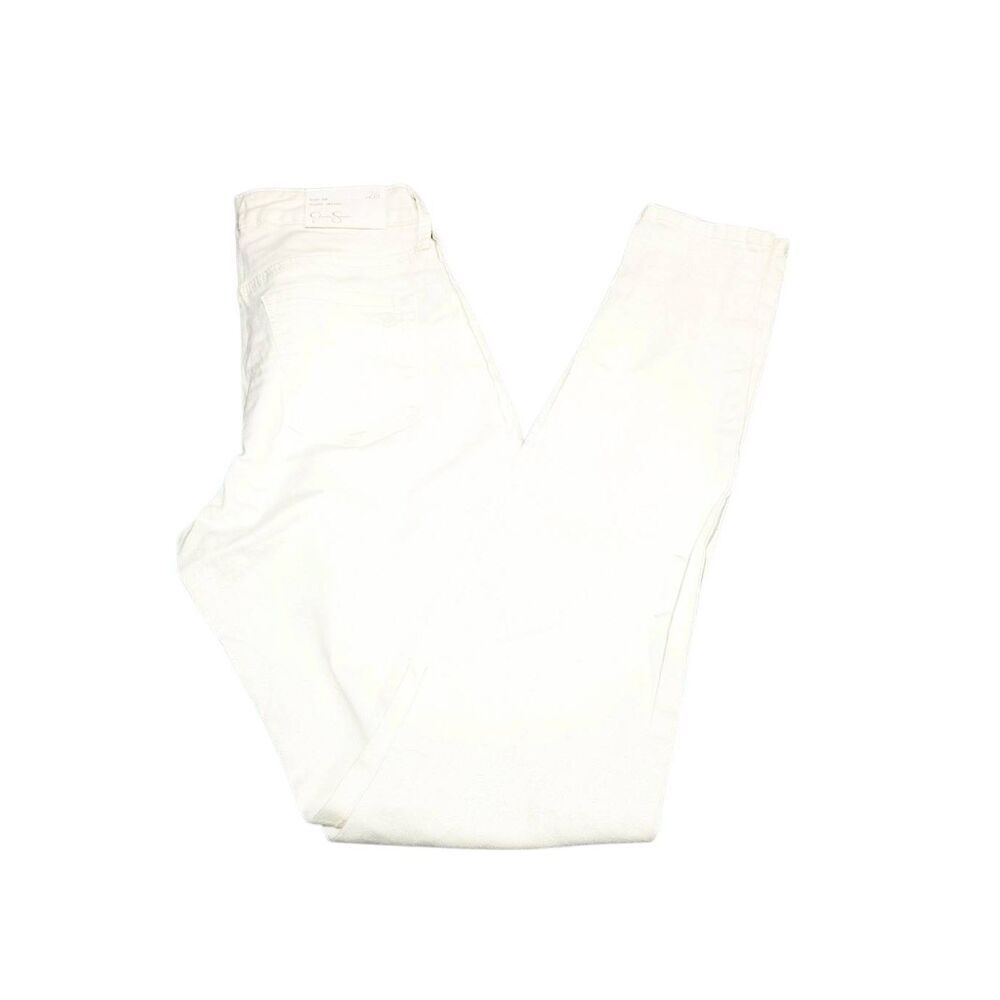 NWT Jessica Simpson "Kiss Me" Skinny Jeans White Women's Size 26